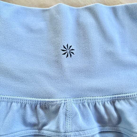Athleta Salutation Joggers Blue High Rise Size Medium Pockets - Picture 5 of 10
